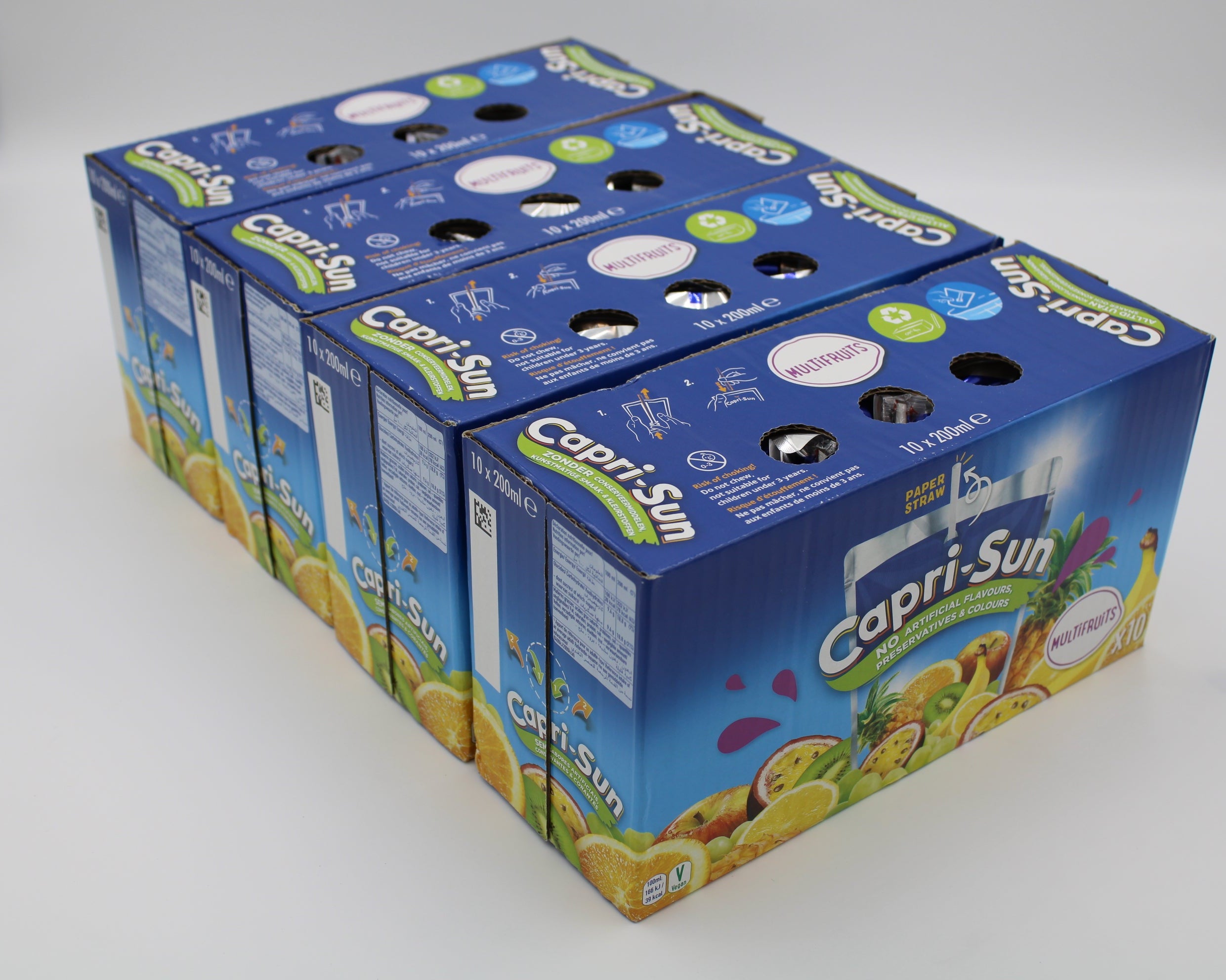PACK CAPRISUN MULTIFRUITS 200ML X40
