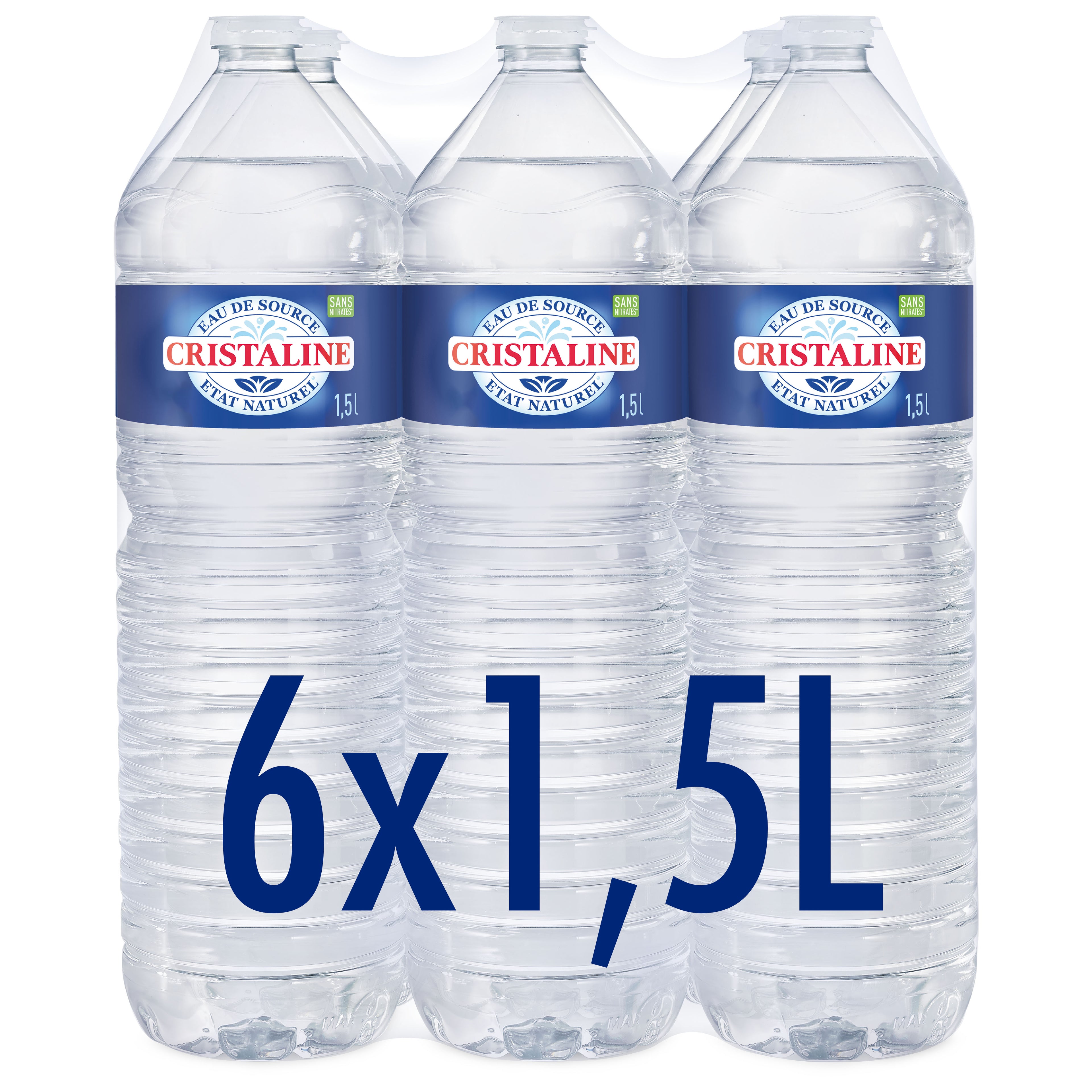 PACK CRISTALINE 6x 1.5L